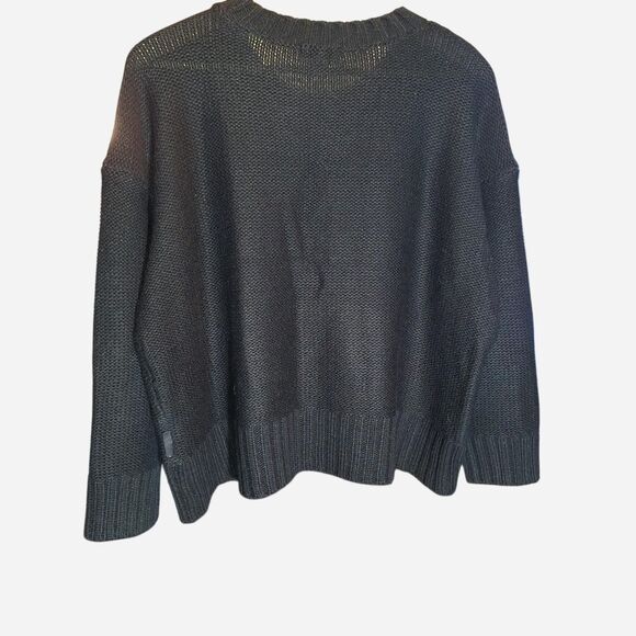 Calvin Klein Women’s XL Cable Knit Oversized Slouch Fit Crewneck Sweater - Picture 5 of 6